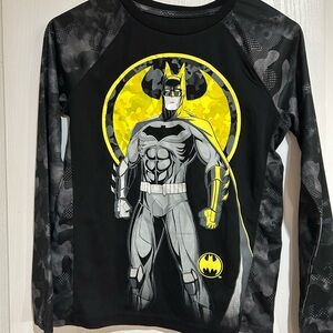 Jumping Beans Black and Gray Hero Long Sleeve Tee